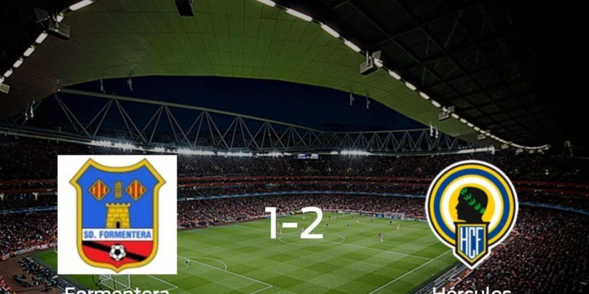 El Hércules se impone al Formentera y consigue los tres puntos (1-2)