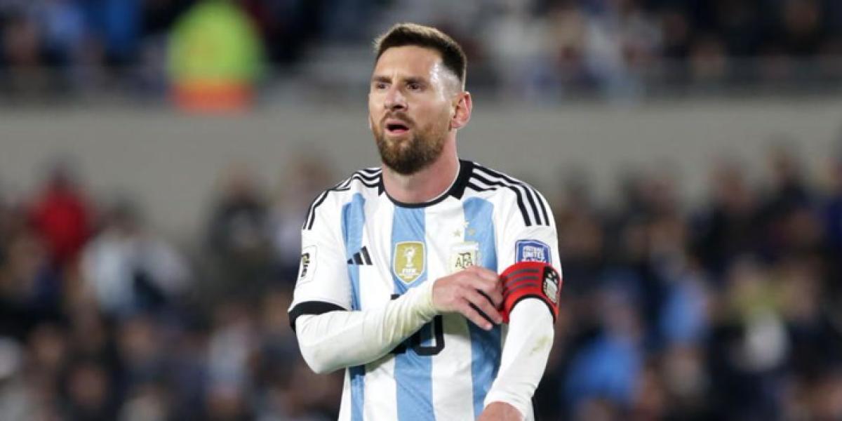 Messi va a por su primer gol en La Paz