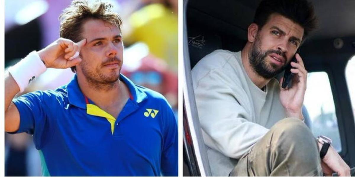 Cruce de mensajes entre Stan Wawrinka y Gerard Piqué