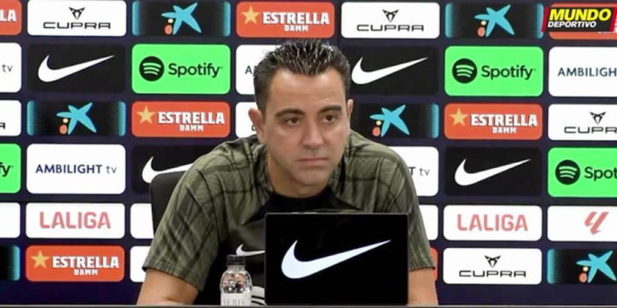 Rueda de prensa de Xavi Hernández, en directo