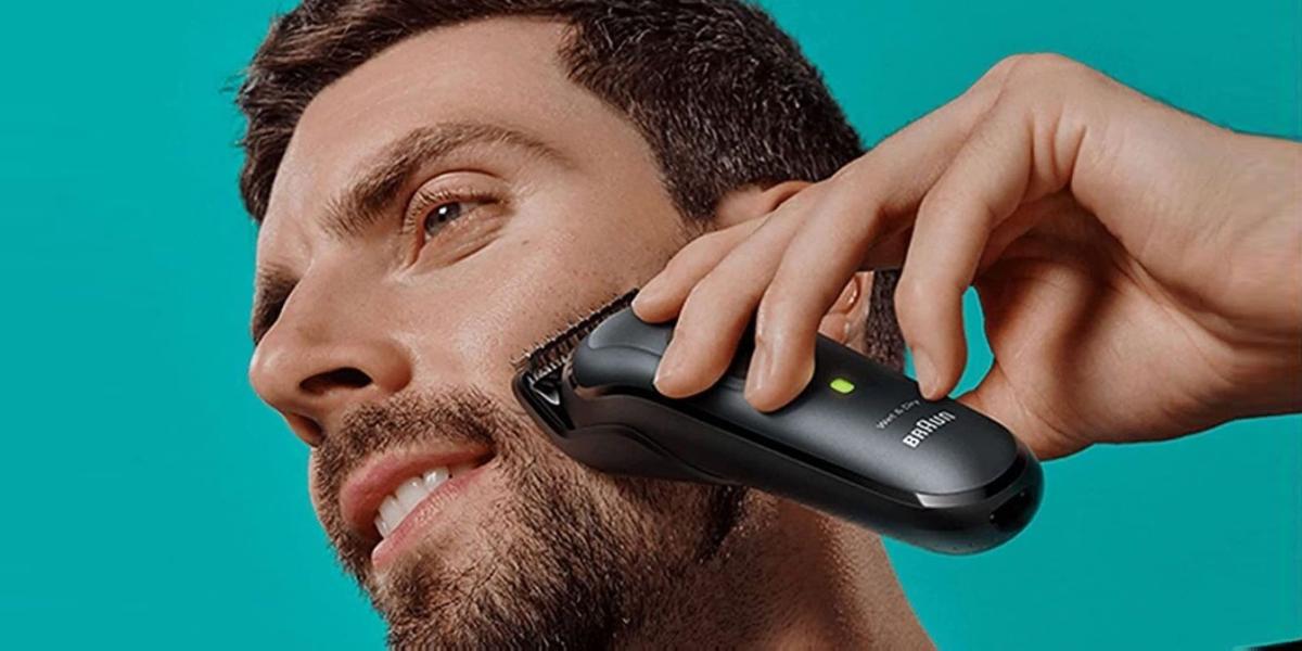 Esta recortadora Braun en oferta es perfecta para barba, cabello, nariz y orejas