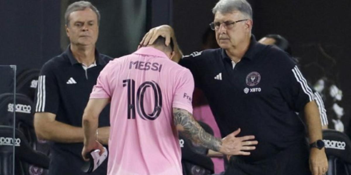 Tata Martino explica cómo está Messi de su lesión