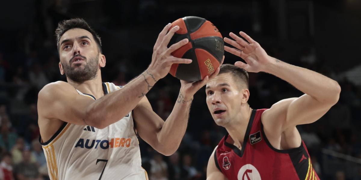 Horario y dónde ver por TV el Casademont Zaragoza - Real Madrid de la Liga Endesa de baloncesto