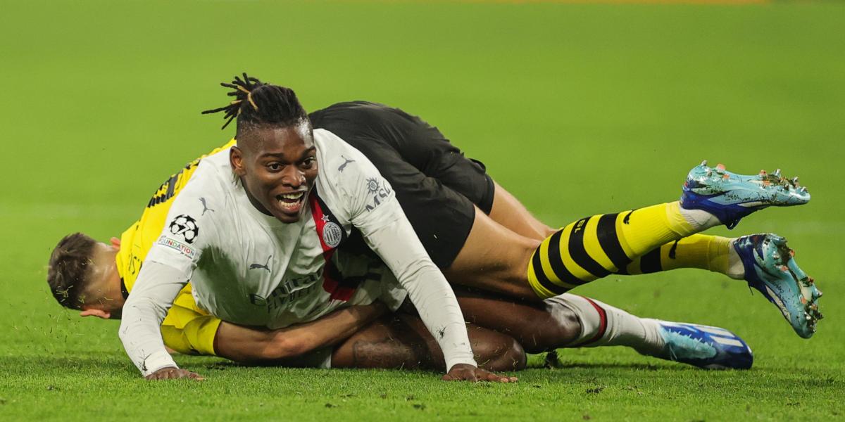Dortmund y Milan siguen sin marcar en esta Champions