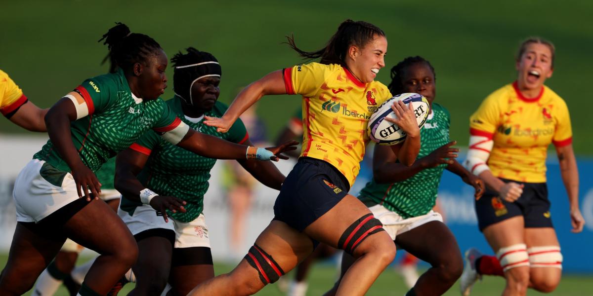 32-0. España gana con claridad a Kenia en su debut en el WXV3