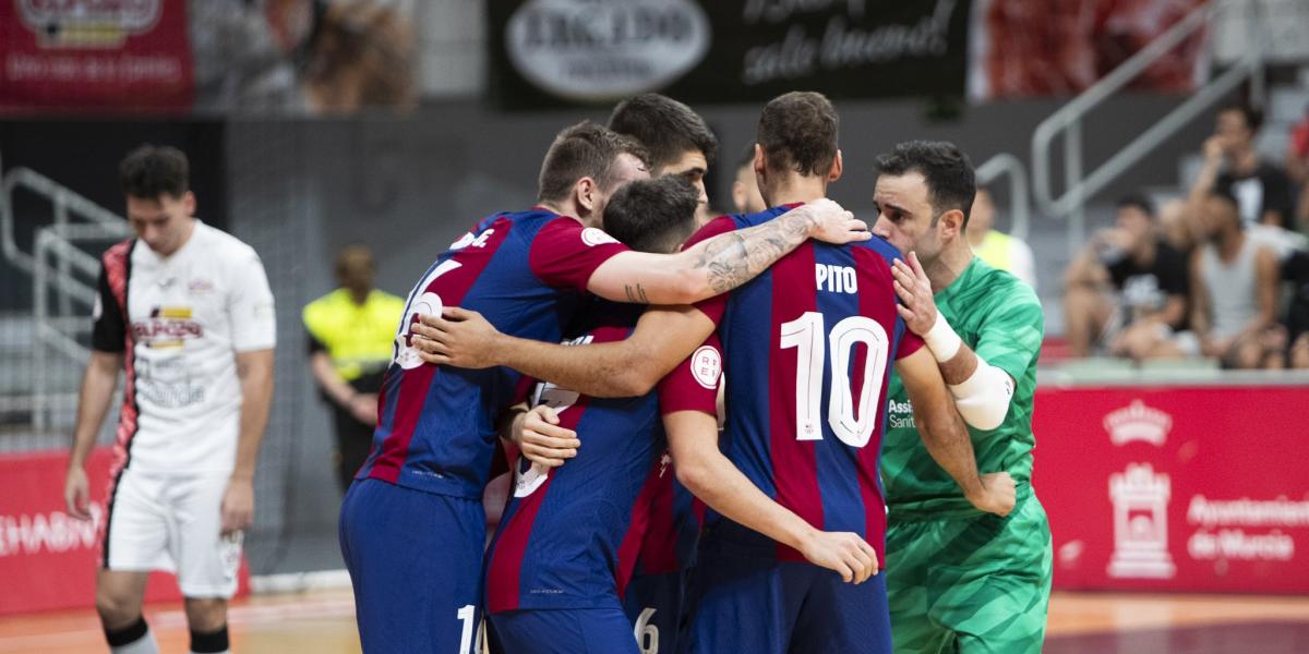 Catela hace más lider al Barça con un Hat-trick ante ElPozo Murcia