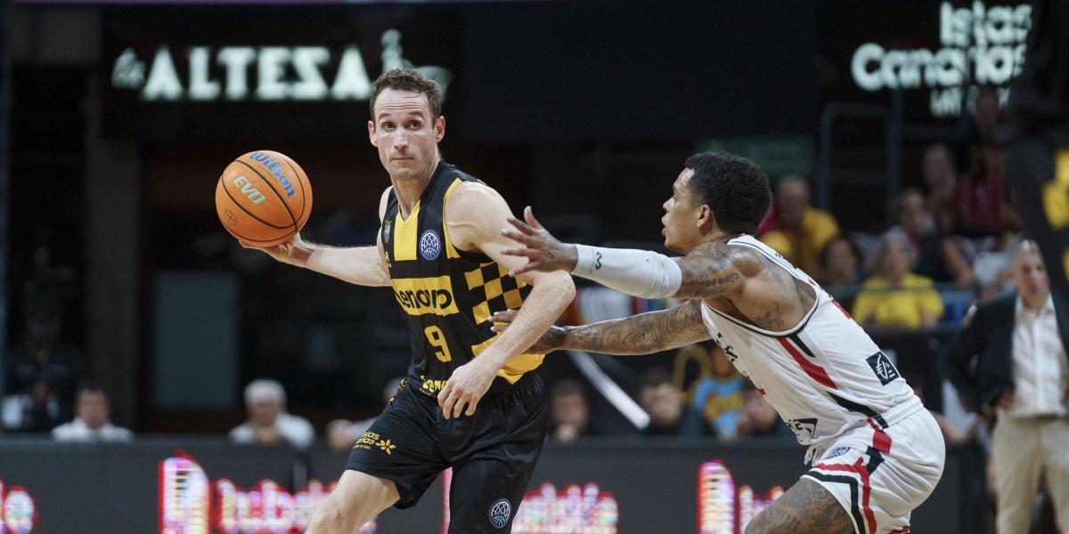 95-75: Salin lidera el triunfo del Lenovo Tenerife ante el Cholet