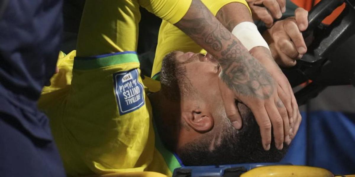 Preocupa la lesión de rodilla de Neymar
