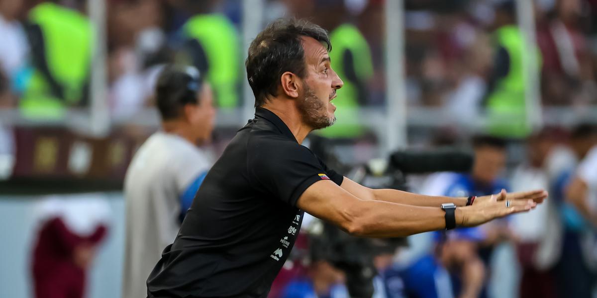 Batista celebra el triunfo de Venezuela ante Chile