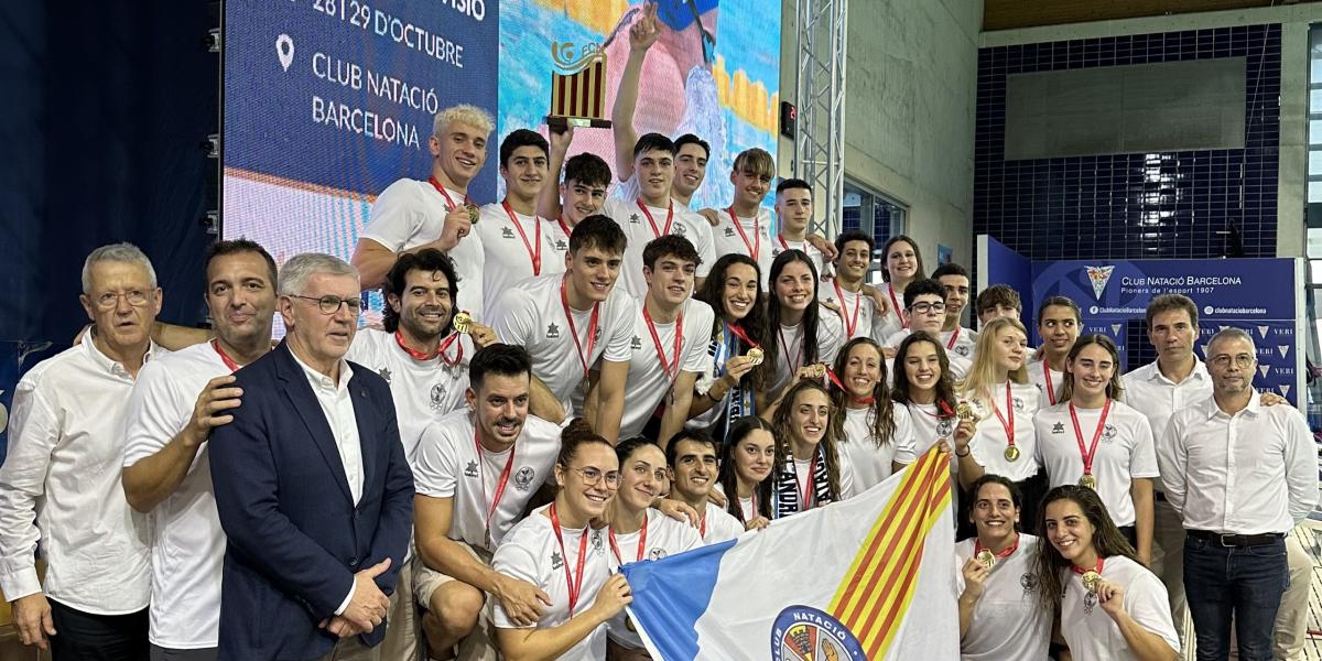 El Club Natació Sant Andreu sigue siendo el rey de la natación catalana