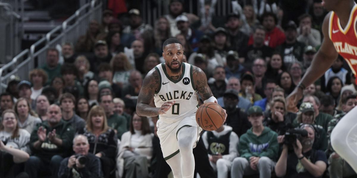 Noche horrible de Lillard con un récord negativo histórico: de 39 puntos…¡a sólo 6!