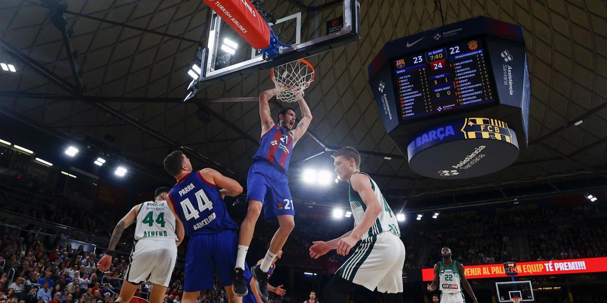 Así queda la clasificación de la Euroliga tras la victoria del Barça