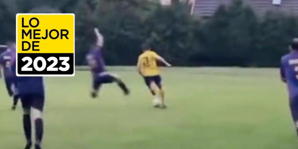 La estremecedora entrada en un partido de fútbol juvenil que se hizo viral