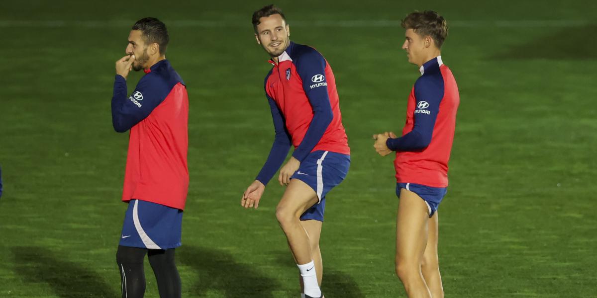El Atlético volvió a los entrenamientos sin sus diez internacionales