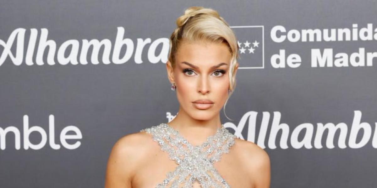 El vestido de transparencias de Jessica Goicoechea que no deja nada a la imaginación