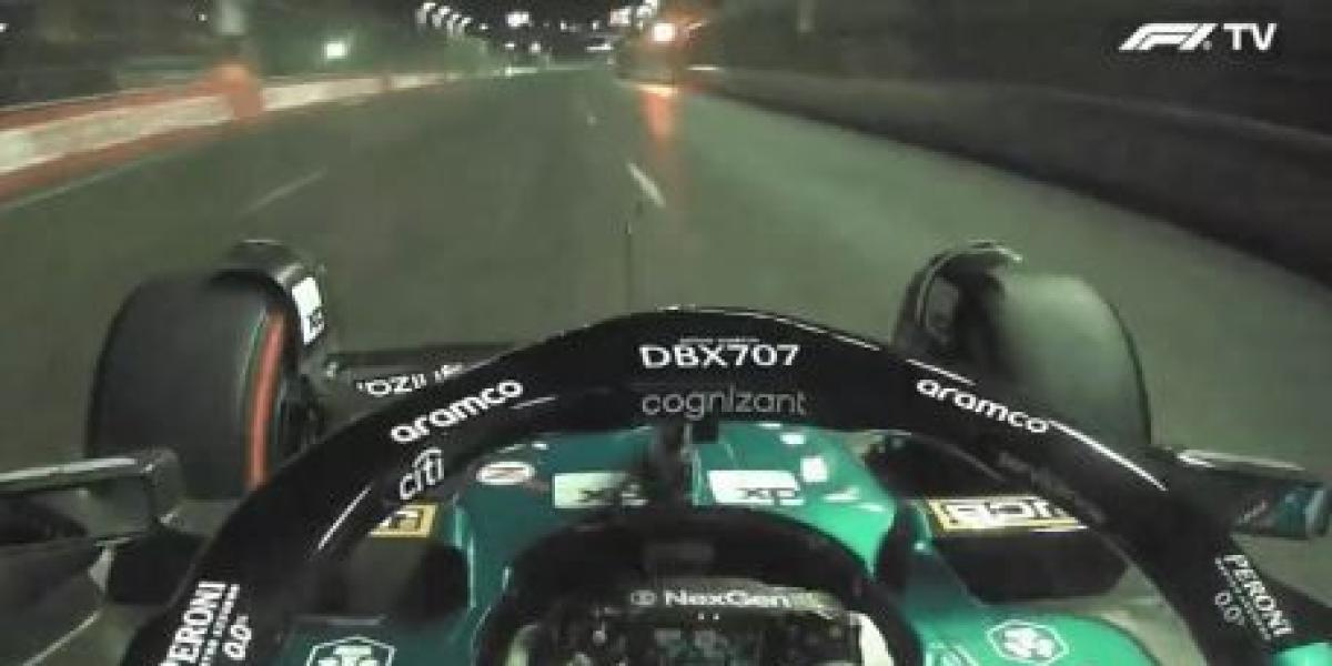 Alucinante: los reflejos de Alonso para evitar la alcantarilla maldita a más de 300 km/h en el GP de Las Vegas de F1