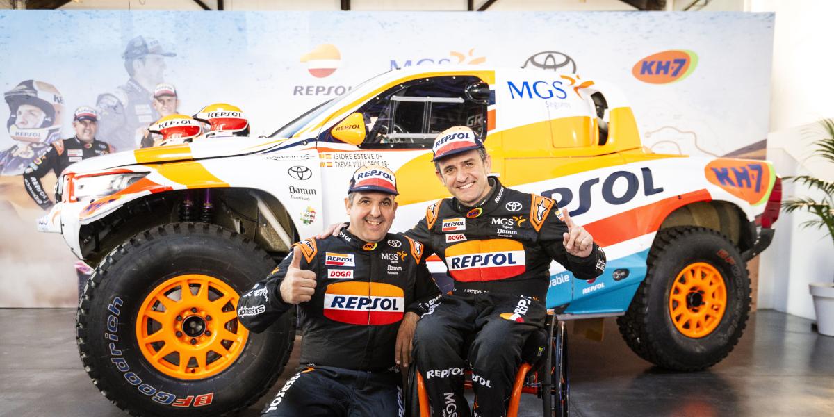 Isidre Esteve y el Repsol Rally Team, al Dakar 2024 con un ambicioso objetivo