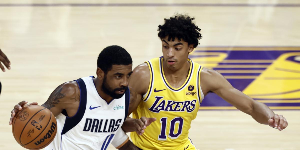 Kyrie Irving rescata a los Mavericks y evita la gran remontada de los Lakers