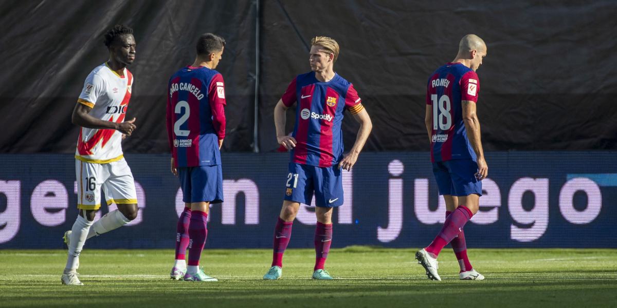 El Barça rasca un empate (1-1) ante el Rayo