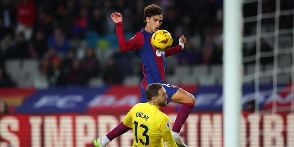 La excepcional vaselina de Joao Félix en el primer gol ante al Atlético, foto a foto