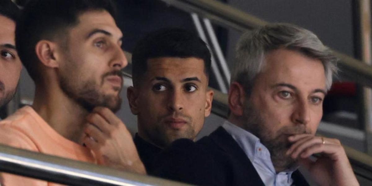 Joao Cancelo no quiso perderse la remontada del Barça futsal ante el Córdoba