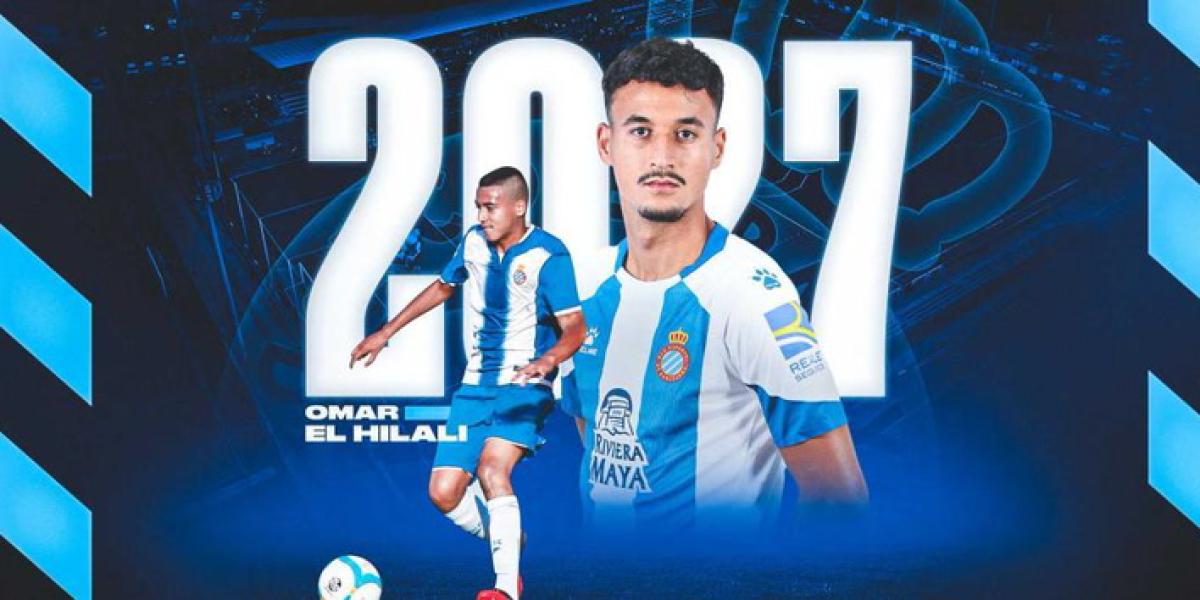 Omar El Hilali renueva con el Espanyol