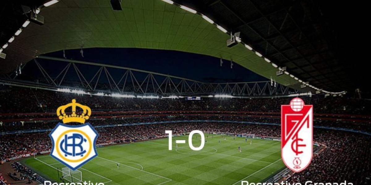 El Recreativo logra los tres puntos frente al Recreativo Granada (1-0)