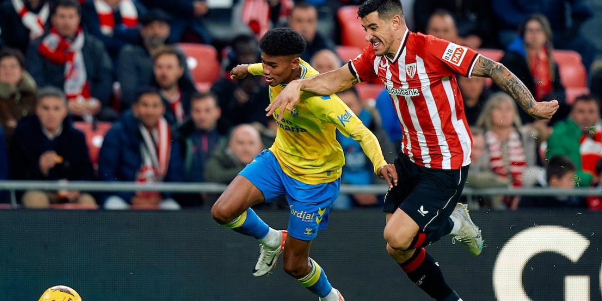 Las Palmas en pie de guerra tras perder en Bilbao: un robo