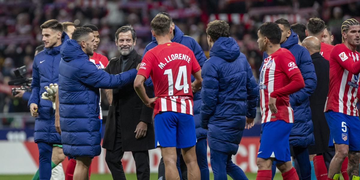 Nos fuimos al descanso con la sensación de haber salido vivos de un asedio del Atlético