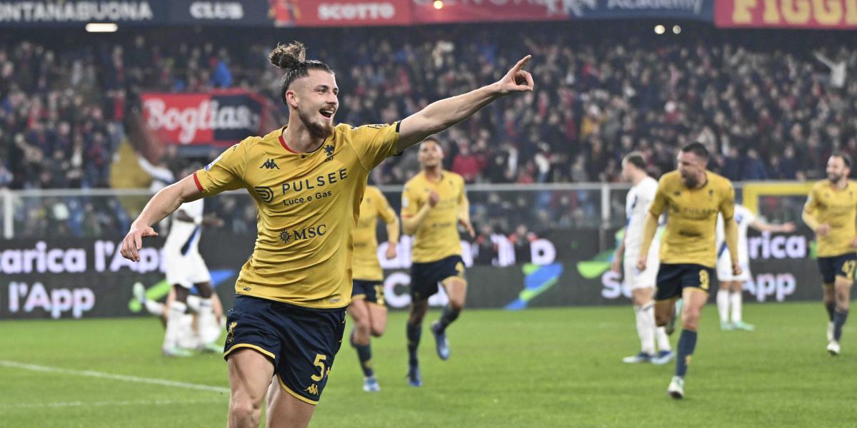 El Inter empata ante el Genoa y aún no es campeón de invierno