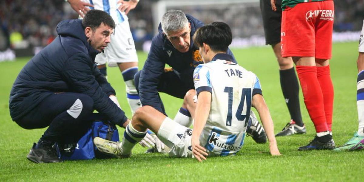 Kubo explota ante la agresividad de los rivales y pide protección