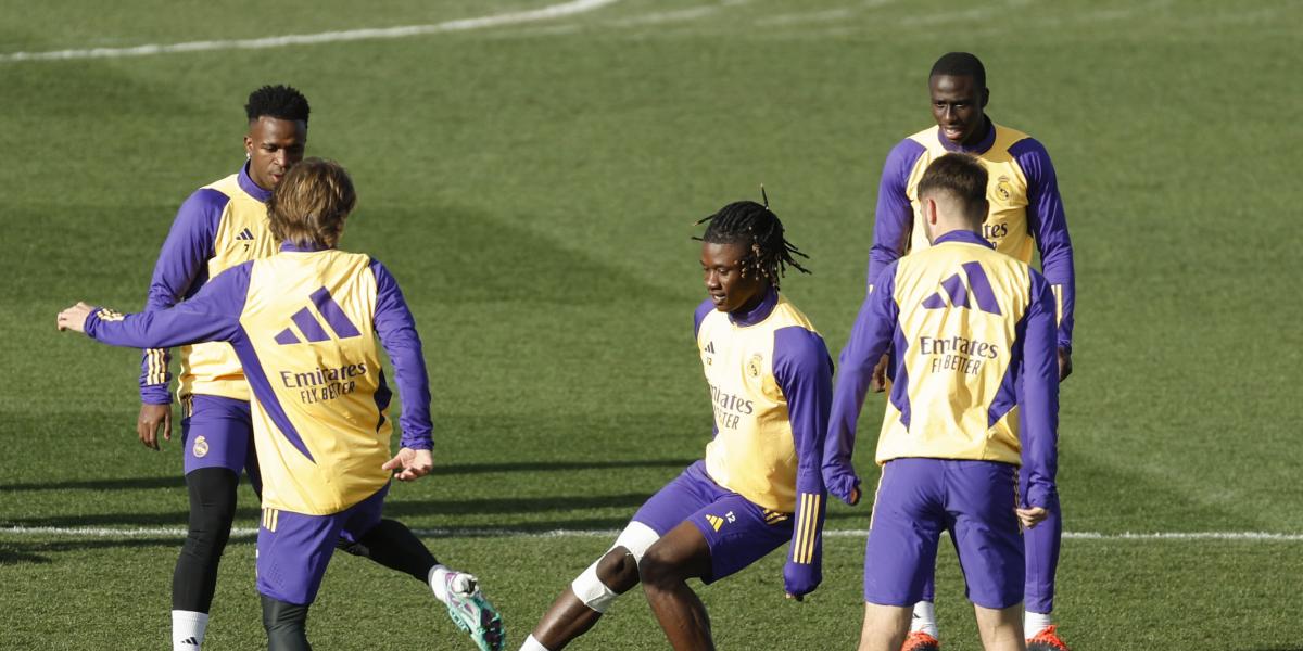 Kroos y Tchouaméni descansan antes de jugar en Aranda; Mendy regresa al grupo