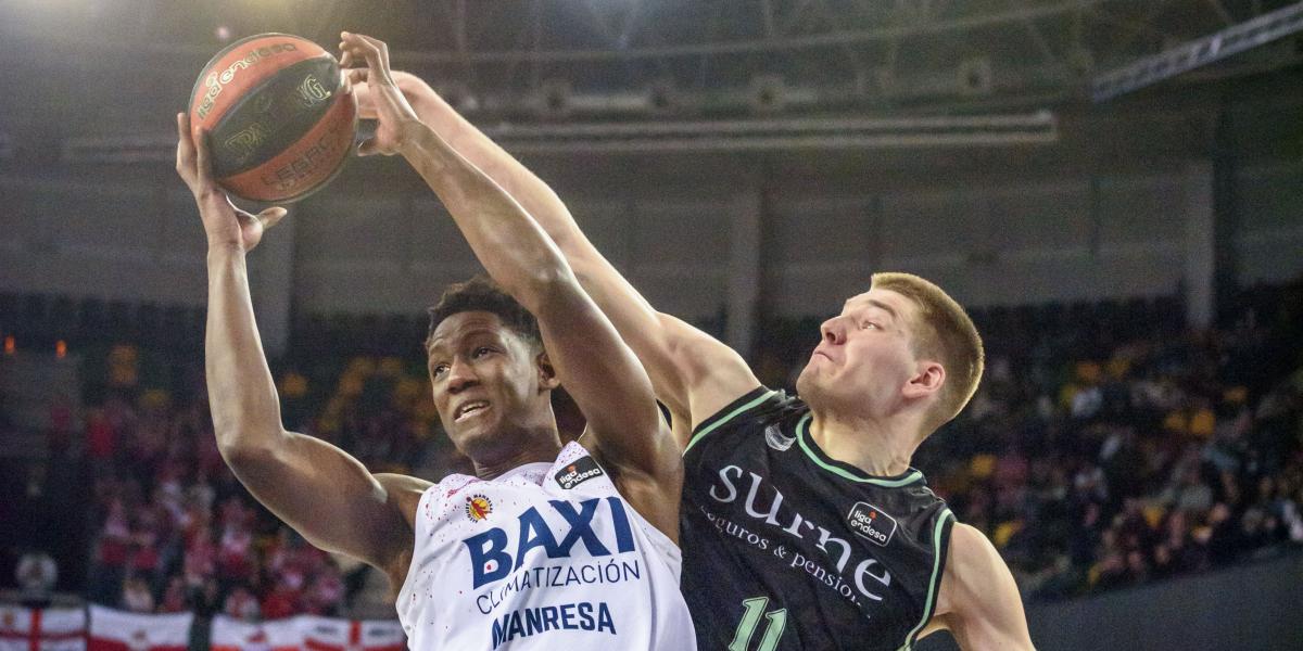 BAXI Manresa cae en Bilbao pero estará en la Copa