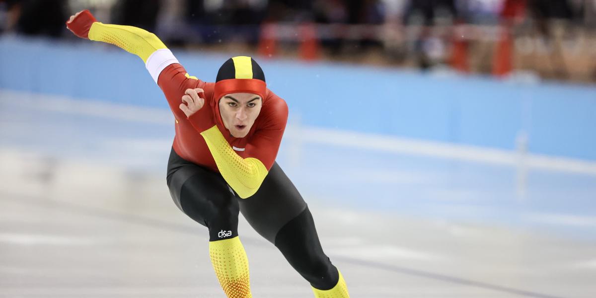 Nil Llop, primer olímpico español de la historia en patinaje de velocidad