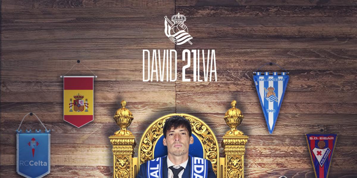 La Real se acuerda de David Silva...pero para felicitarle el cumpleaños