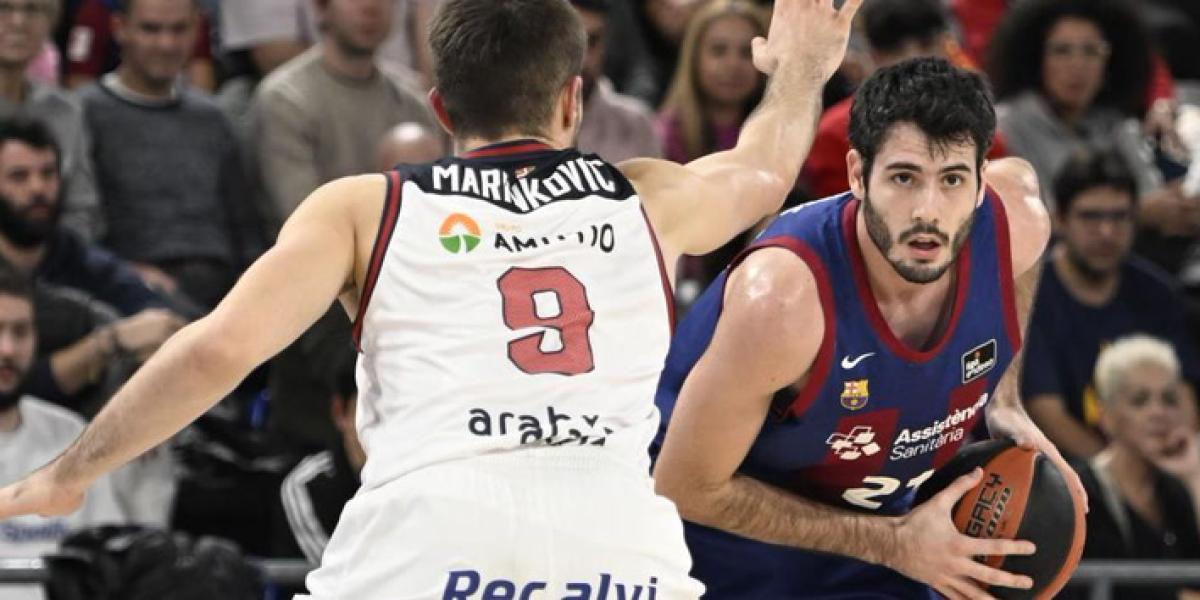 Álex Abrines, tercer máximo triplista histórico del Barça