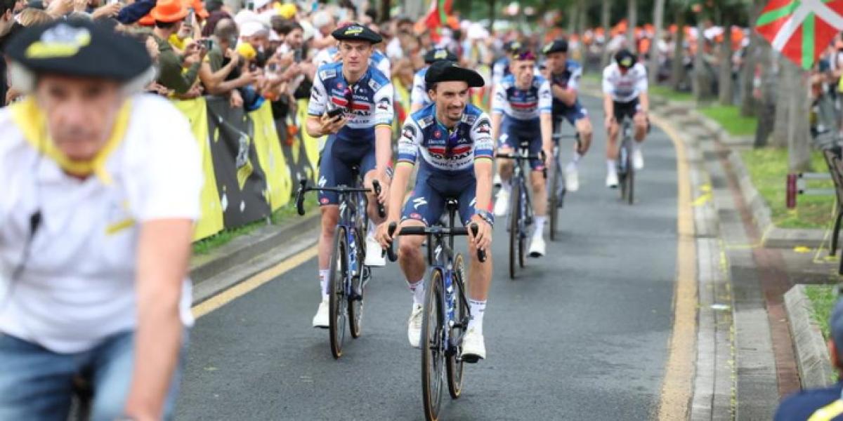 Julian Alaphilippe ciclista del Soudal-Quick Step