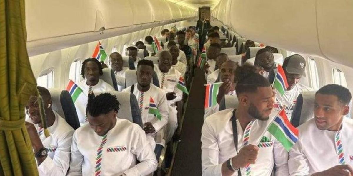 Pánico en el avión de Gambia rumbo a la Copa de África