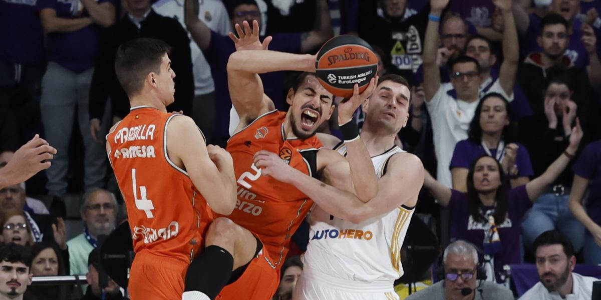 Valencia Basket - Real Madrid de la Liga Endesa de baloncesto: horario y dónde ver por TV