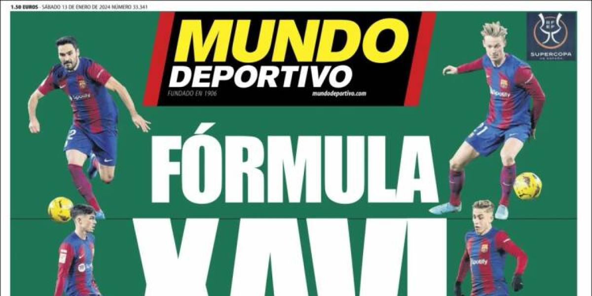 El Clásico y Carlos Sainz, protagonistas de las portadas de hoy