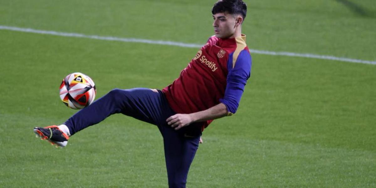 Pedri apunta a titular en un once del Barça con dos incógnitas