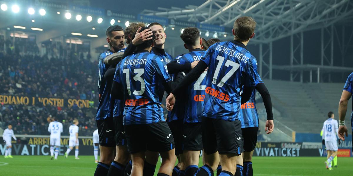 El Atalanta logra una manita que le sitúa a un punto de la zona Champions