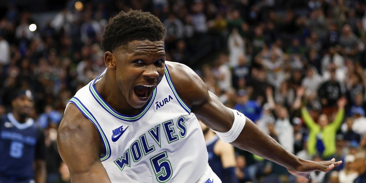 Anthony Edwards despierta tras el descanso y hace más líderes a sus Timberwolves