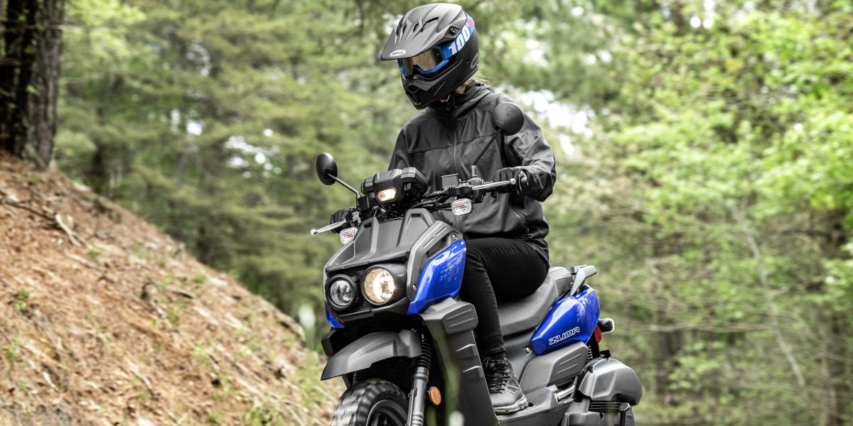 Yamaha Zuma 125 o BWs 125, el scooter off-road de la firma nipona que se comercializa en los USA