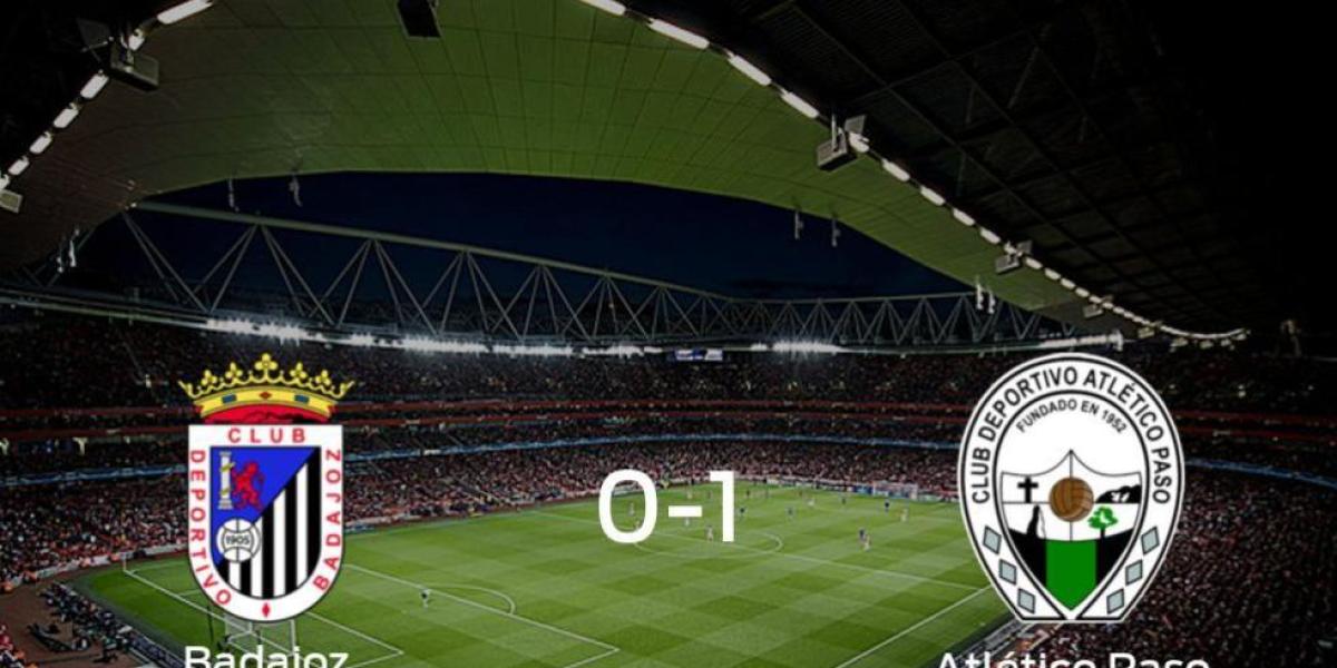 Victoria del CD Atlético Paso por la mínima en el estadio del Badajoz (0-1)