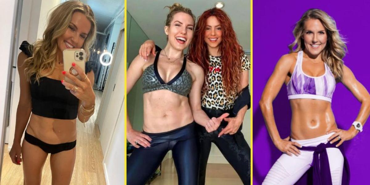 Ella es Anna Kaiser, la entrenadora de Shakira con la que aseguran que Piqué le fue infiel