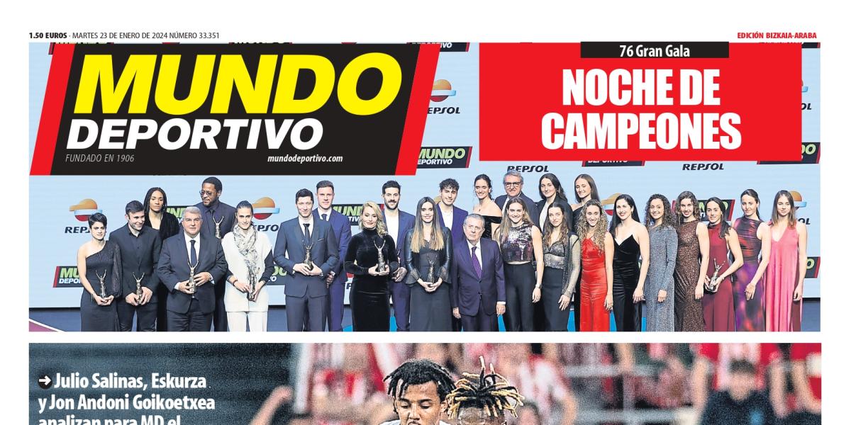 Portada de MD Bizkaia-Araba de hoy martes