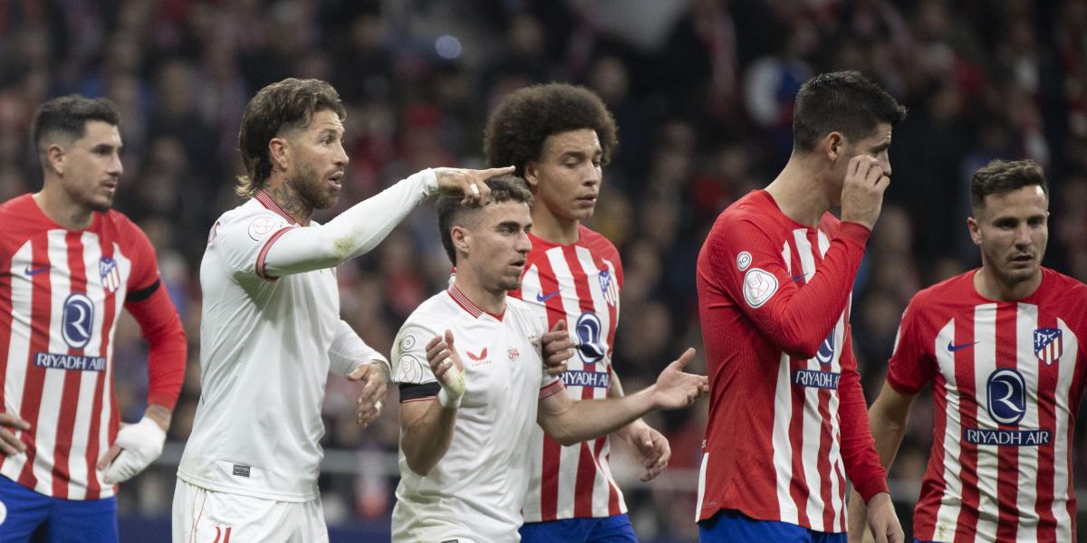 Los onces probables del Sevilla-Atlético de Madrid
