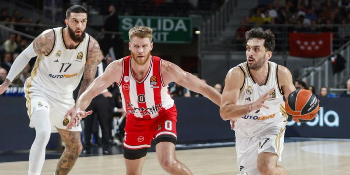 Euroliga: Real Madrid-Olympiacos Piraeus (90-85)