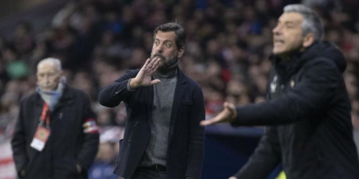 Quique Sánchez Flores habló tras la derrota del Sevilla ante el Atlético en Copa